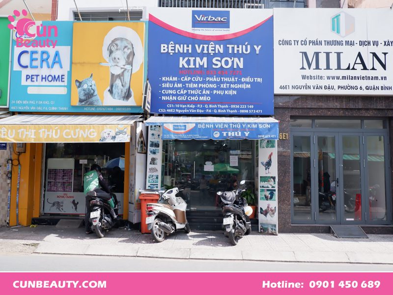 Bệnh viện thú y Bình Thạnh